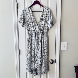Sienna Sky Floral Wrap Dress